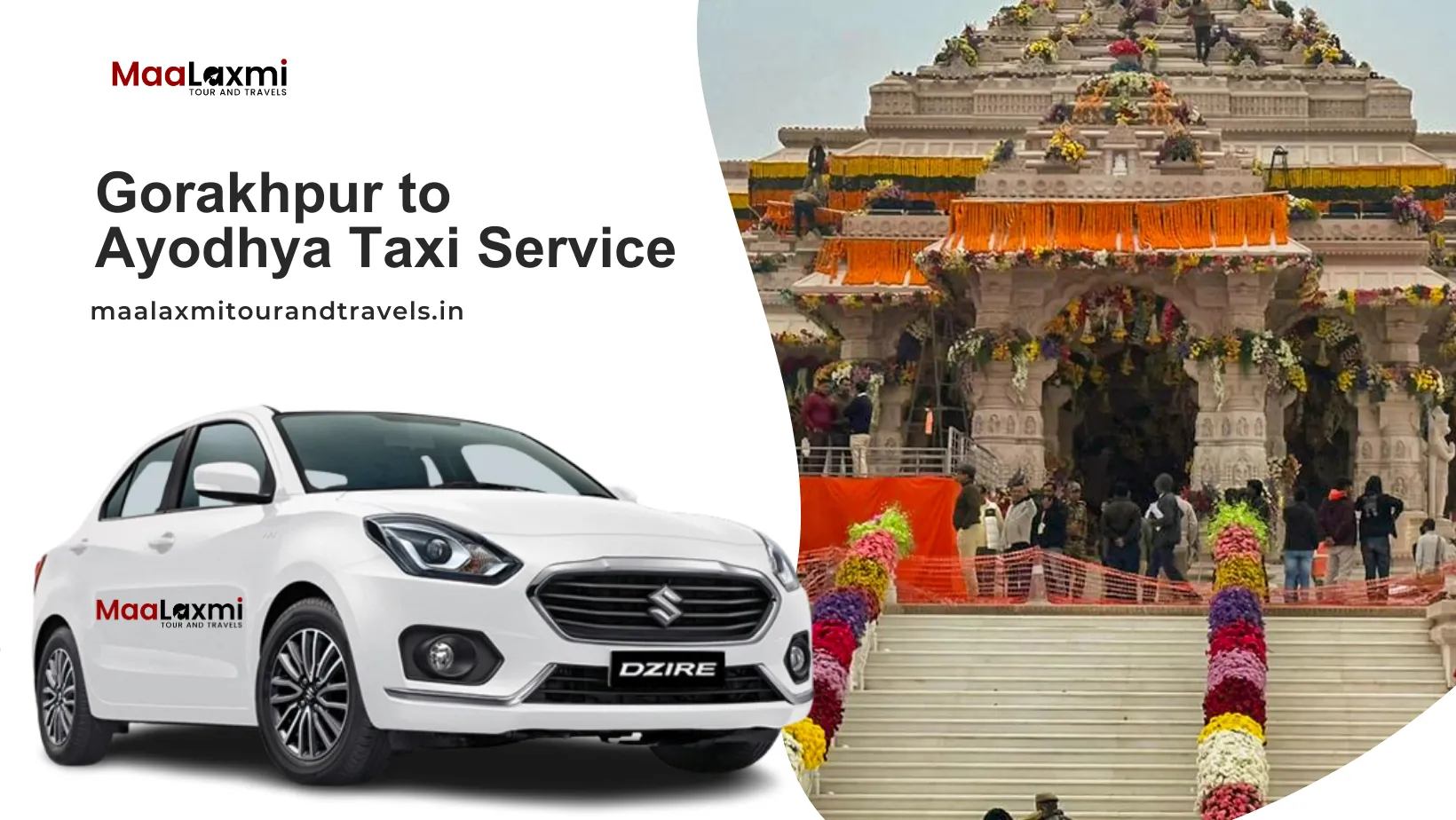 Gorakhpur To Ayodhya Taxis