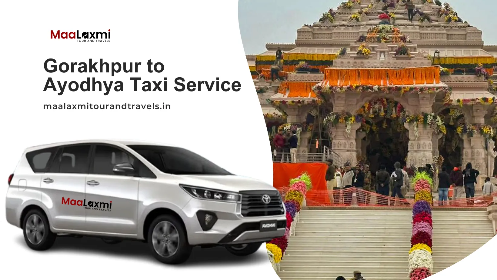 Gorakhpur To Ayodhya Taxi Service for Ertiga Or Similar started At ₹ 3200